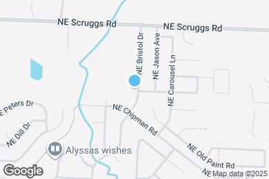 Map image of the property - 916 NE Bristol Dr