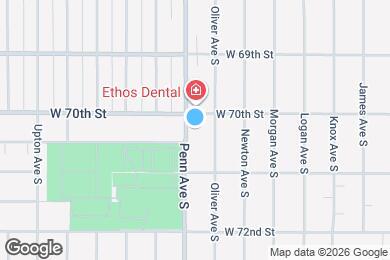 Map image of the property - 7011 Penn Ave S