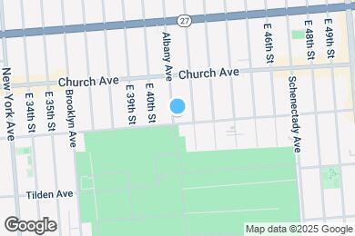 Map image of the property - 981 Albany Ave