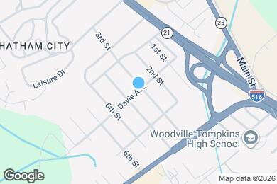 Map image of the property - 520 Davis Ave