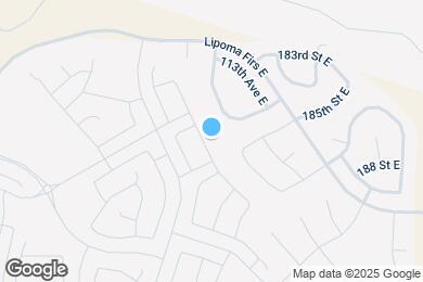 Map image of the property - 18717 111th Ave E