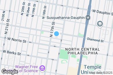 Map image of the property - 1625 Fontain St