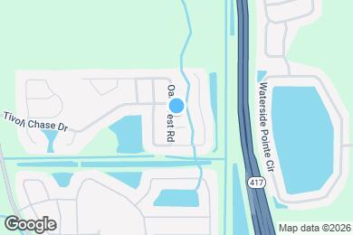 Map image of the property - 10193 Oak Crest Rd