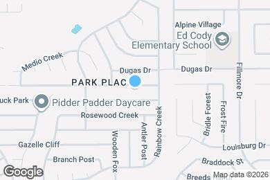 Map image of the property - 10334 Manor Creek