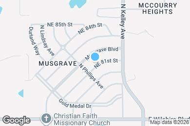 Map image of the property - 817 NE 81st St