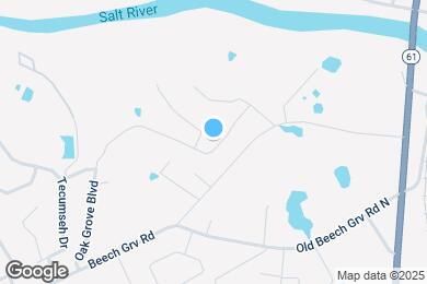 Map image of the property - 651 Oak Grove Blvd