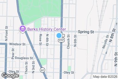 Map image of the property - 920 N 5th St