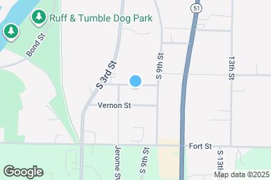 Map image of the property - 420 Decker St