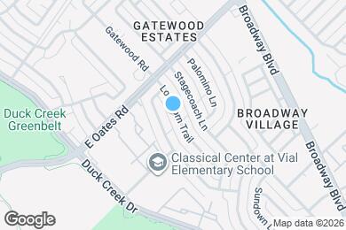 Map image of the property - 5101 Longhorn Trail