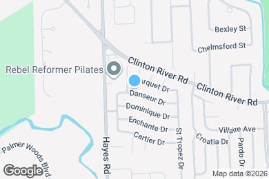 Map image of the property - 15329 Danseur Dr