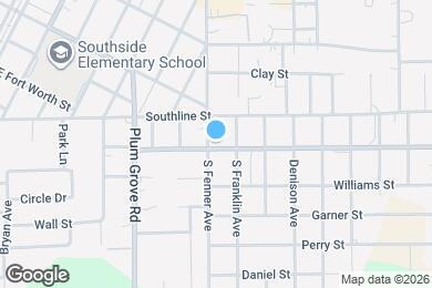 Map image of the property - 713 S Fenner Ave