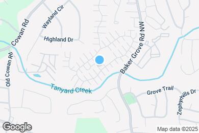 Map image of the property - 349 Windcroft Cir NW