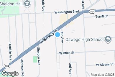 Map image of the property - 107 5th Ave