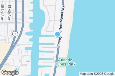 Map image of the property - 1060 S Ocean Blvd