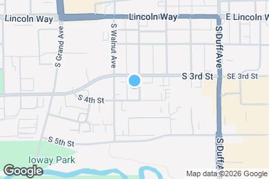 Map image of the property - 317 Washington Ave