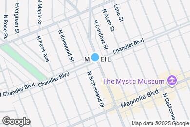 Map image of the property - 3720 W Chandler Blvd