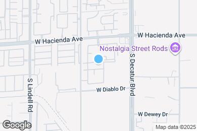 Map image of the property - 5055 W Hacienda Ave