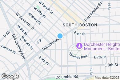 Map image of the property - 160 Dorchester St