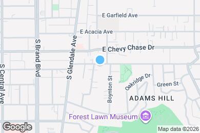 Map image of the property - 508 E Palmer Ave