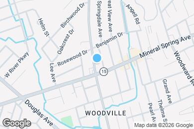 Map image of the property - 203 Lexington Ave