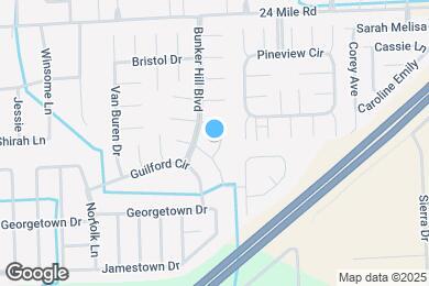 Map image of the property - 52491 Potomac Ct