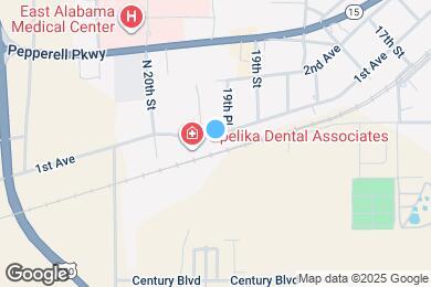 Map image of the property - 1915 1st Ave