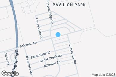 Map image of the property - 1308 Solomon Ln