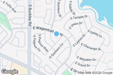 Map image of the property - 17154 E Wagontrail Pkwy