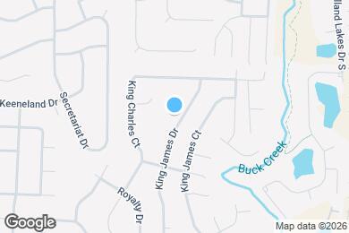 Map image of the property - 1748 King James Dr