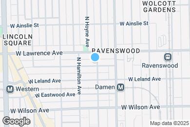 Map image of the property - 2100 W Giddings St