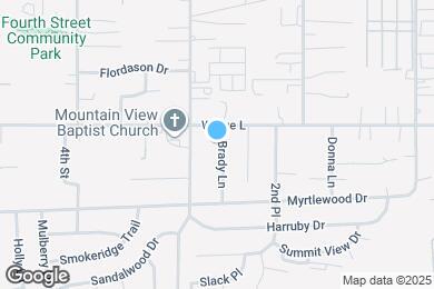 Map image of the property - 1054 Brady Ln