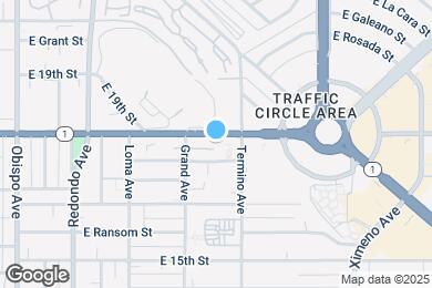 Map image of the property - 1752 Grand Ave