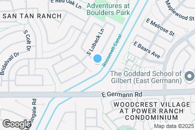 Map image of the property - 3876 S Shiloh Way