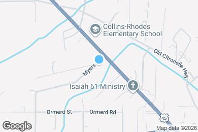 Map image of the property - 1625 Myers Rd