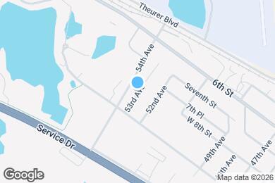 Map image of the property - 825 53rd Ave