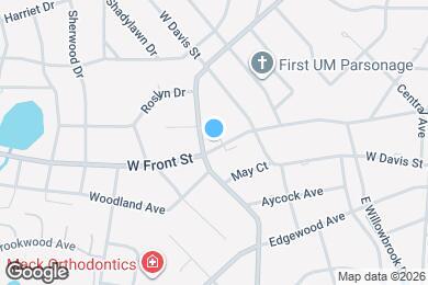 Map image of the property - Room in Townhome on W Front St