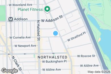 Map image of the property - 660 W Cornelia Ave