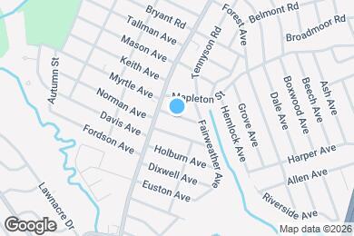 Map image of the property - 21 Case Ave