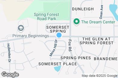 Map image of the property - 4405 Moss Spring Dr