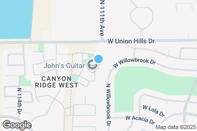 Map image of the property - 18407 N 111th Dr