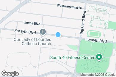 Map image of the property - 7104 Forsyth Blvd