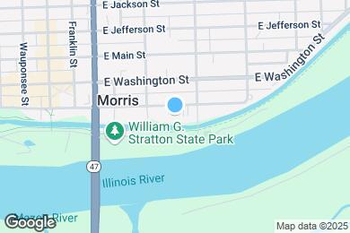 Map image of the property - 603 E Illinois Ave