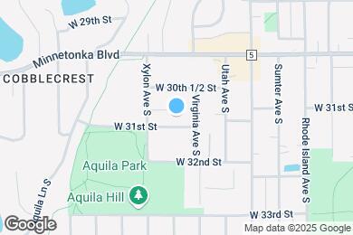 Map image of the property - CMM Aquila Flats 8216 W 31st St.