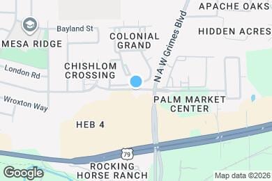 Map image of the property - 2001 Plateau Vista Blvd