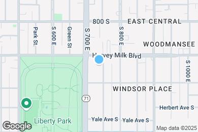 Map image of the property - 922 S Lake St