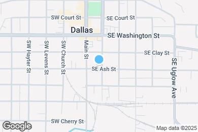 Map image of the property - 1191 SE Jefferson St