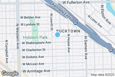 Map image of the property - 2141 W Webster Ave