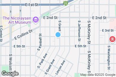Map image of the property - 404 S Grant St