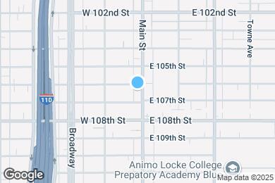 Map image of the property - 10609 S Main St