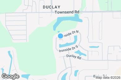 Map image of the property - 7326 Ironside Ct